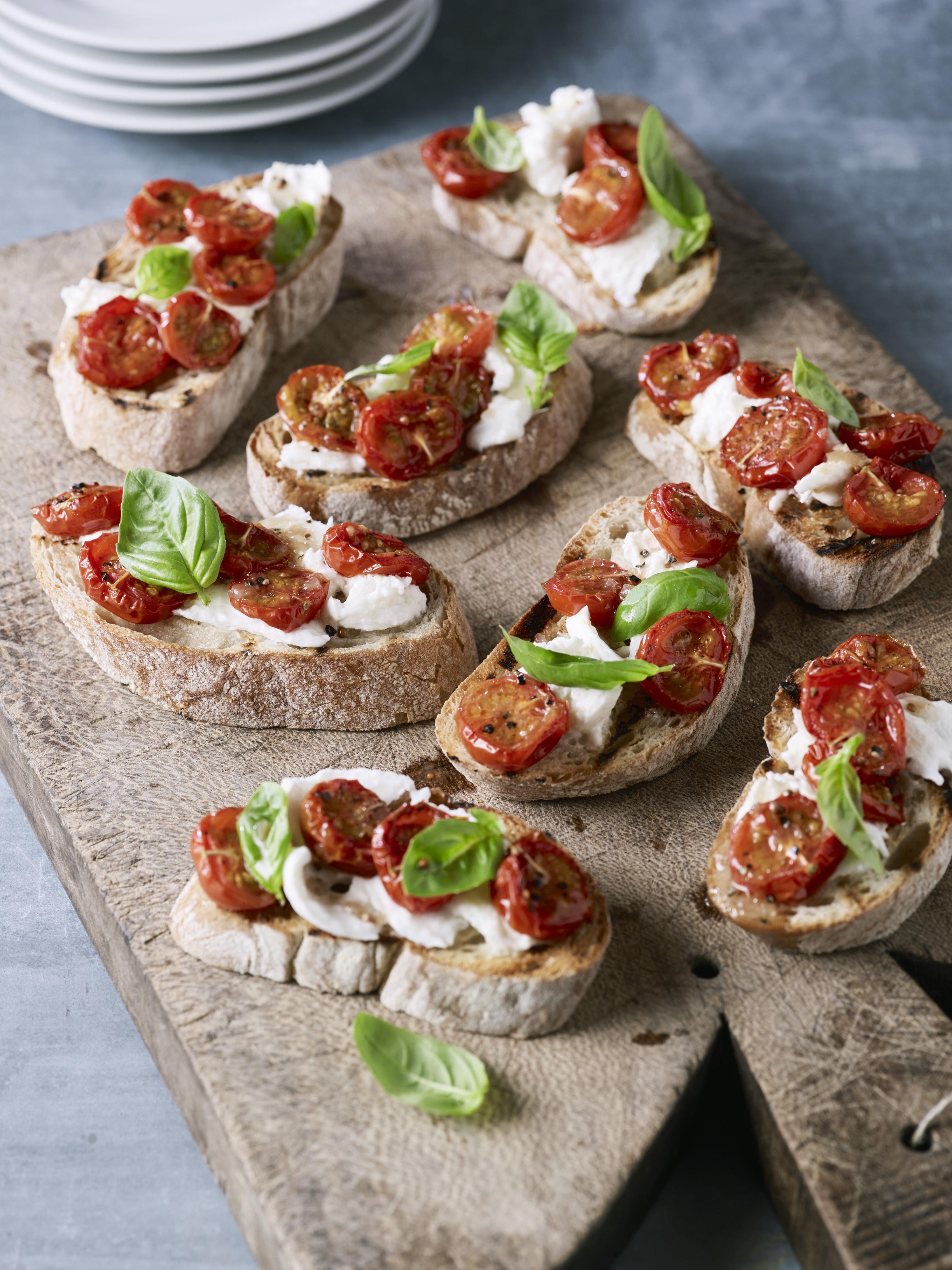 Bruscetta with Slow Roasted Tomatoes | Great British Food Awards