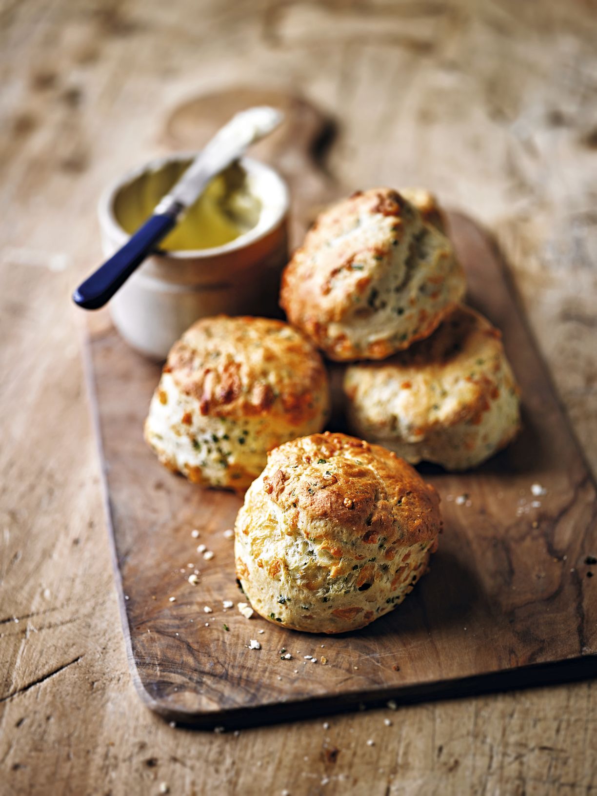 Quick Garlic, Cheese &amp; Chive Scones | Great British Food Awards