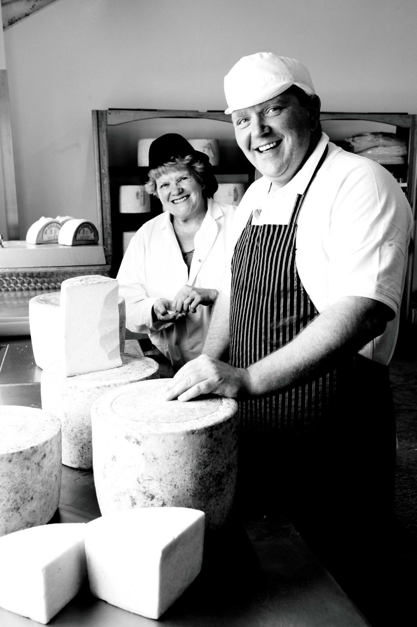 Graham & Ruth Kirkham, the last remaining makers of farmhouse Lancashire cheese who have seen markets fall away during C-19.