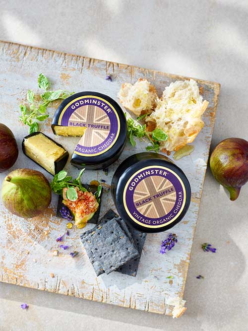Image For Category - Black Truffle Vintage Organic Cheddar