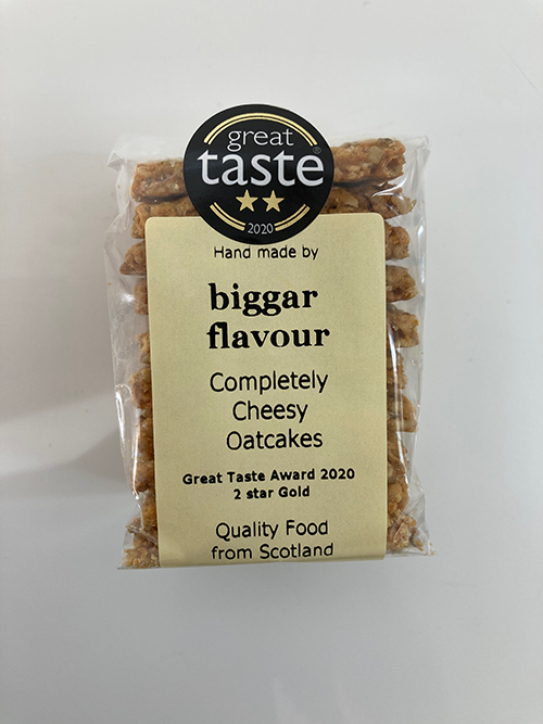 Biggar Flavour Completely Cheesy Oatcakes