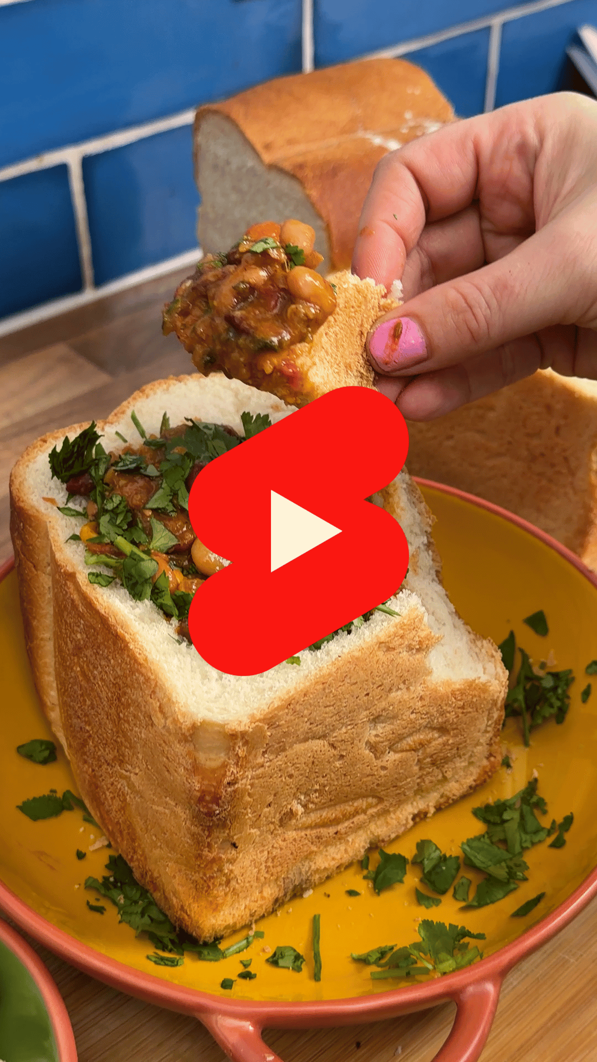 High-protein, high-fibre bunny chow – almost instant!