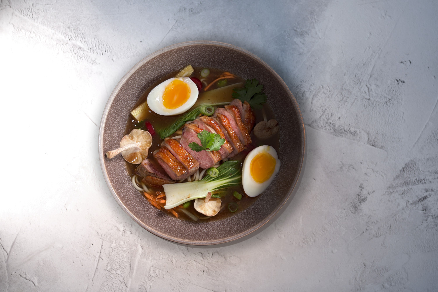 Peking Duck Udon Noodle Ramen 