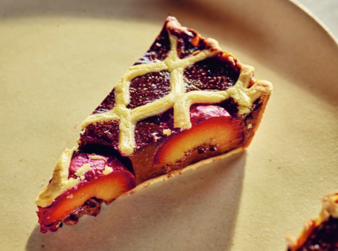 River Cottage Plum, Chocolate & Orange Lattice Tart Recipe