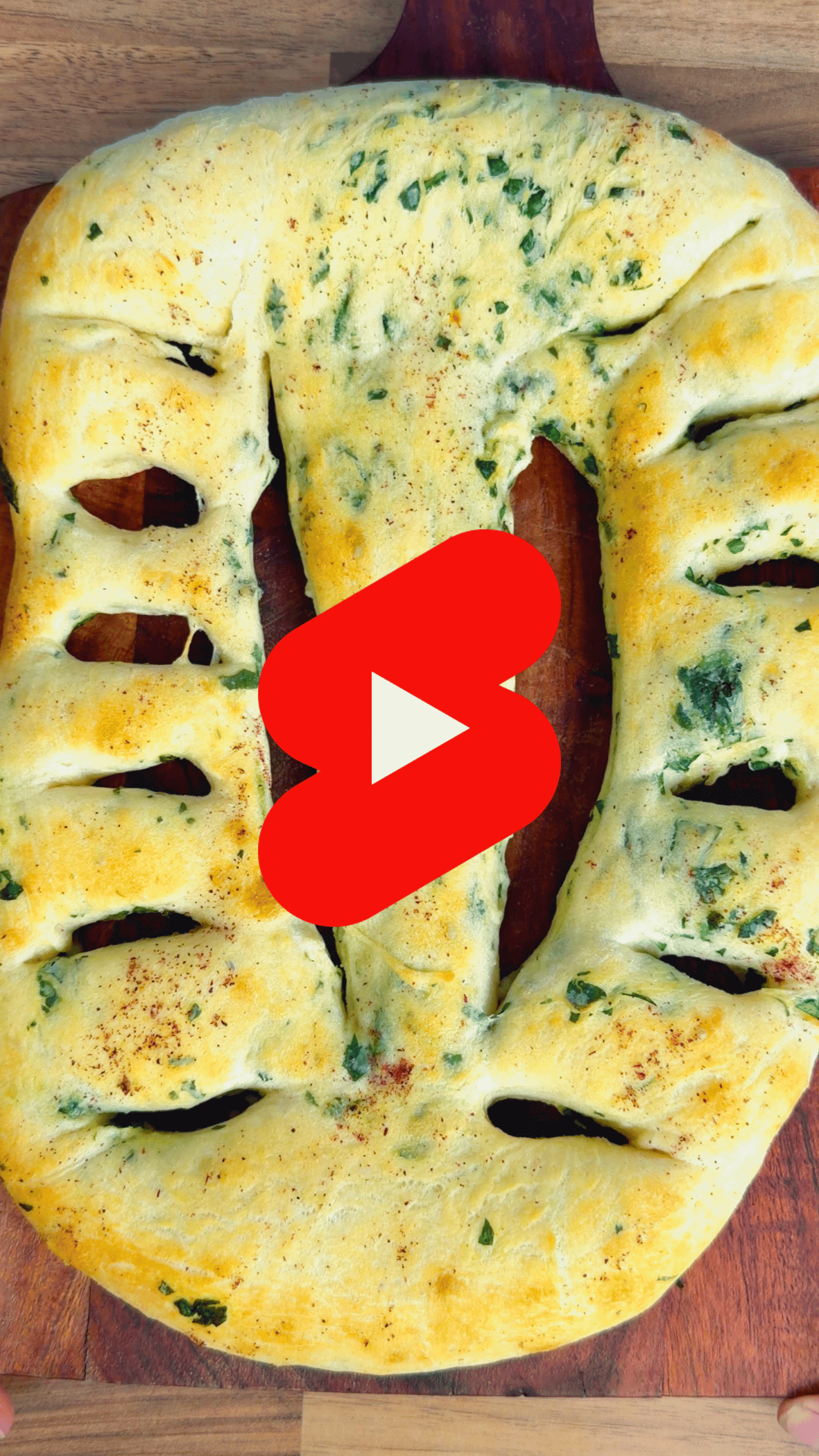 How to make wild garlic fougasse (easy spring bake) 