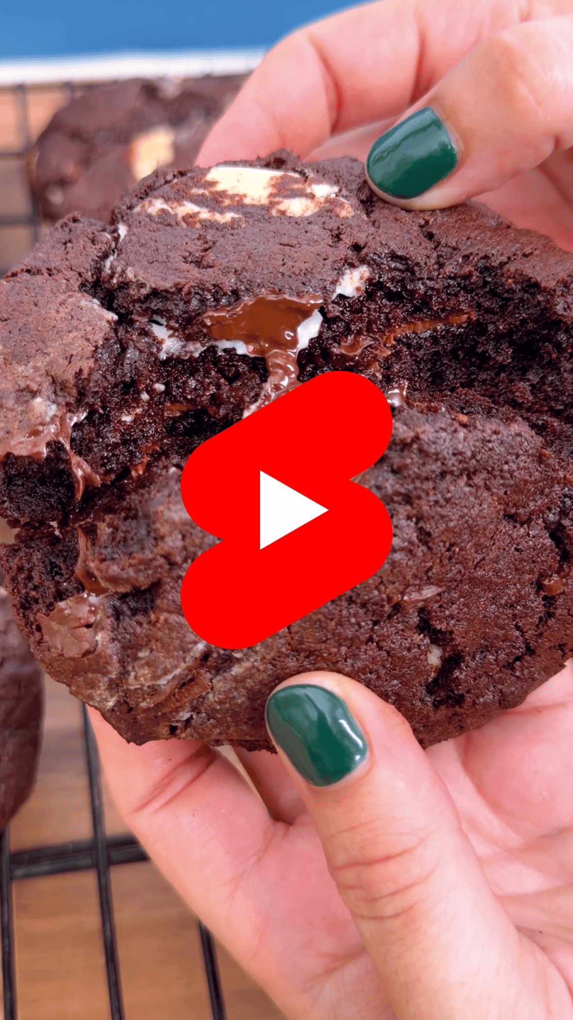 Quadruple chocolate cookies that should be illegal