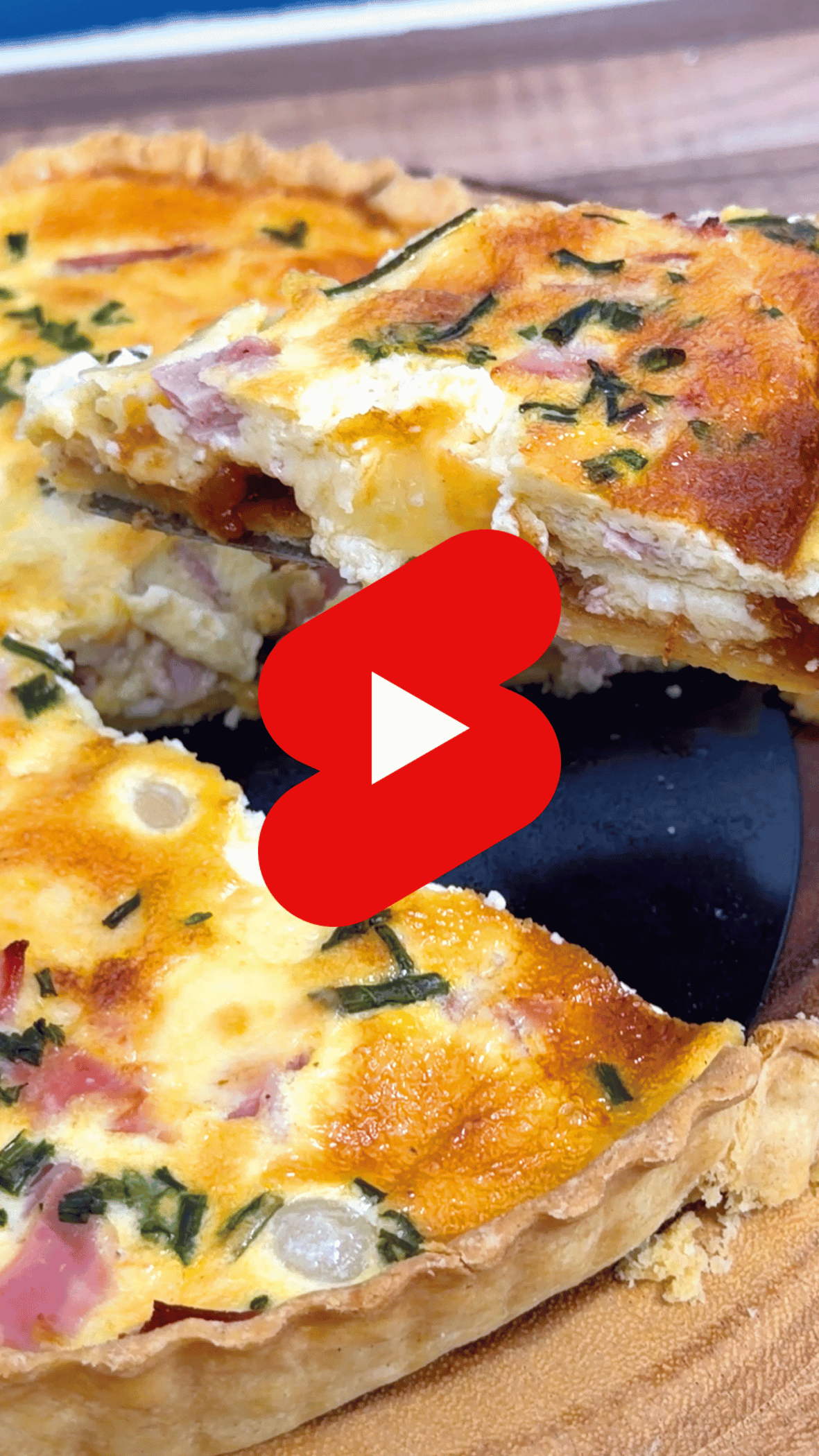 The ultimate ploughman’s quiche