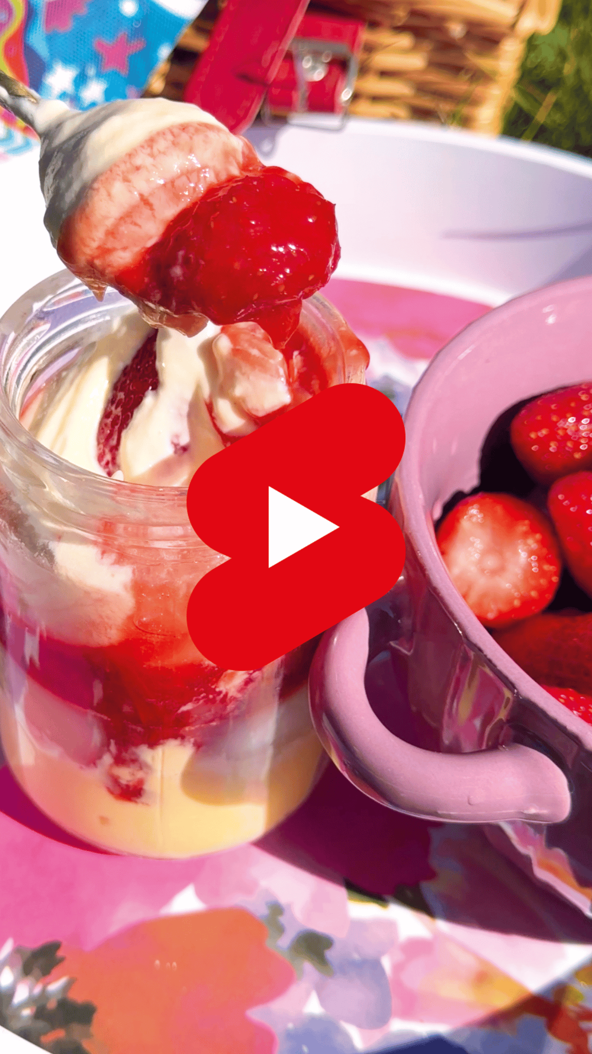 Boozy British trifle jars of joy