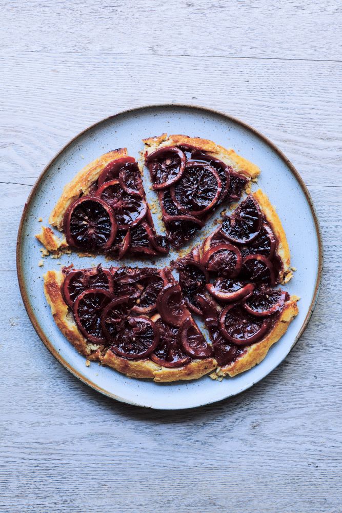 Blood Orange Tarte Tatin