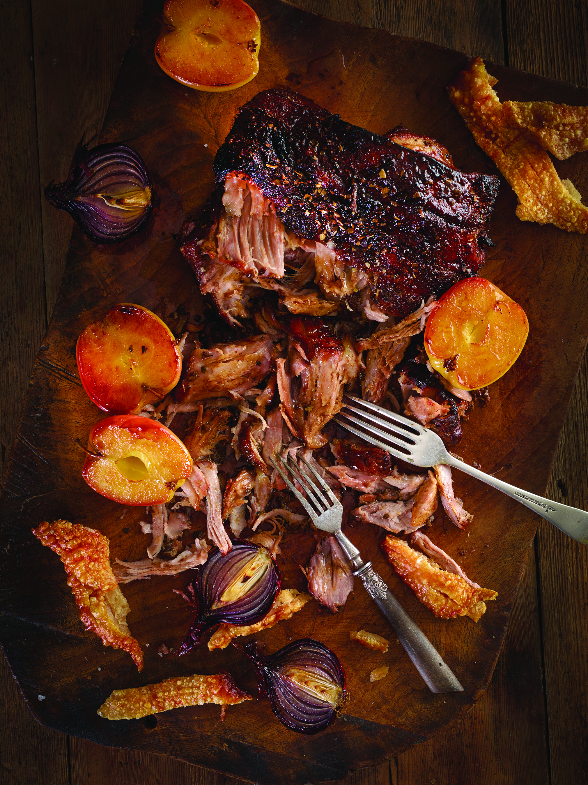 Pulled Pork With Caramelised Apples & Sage