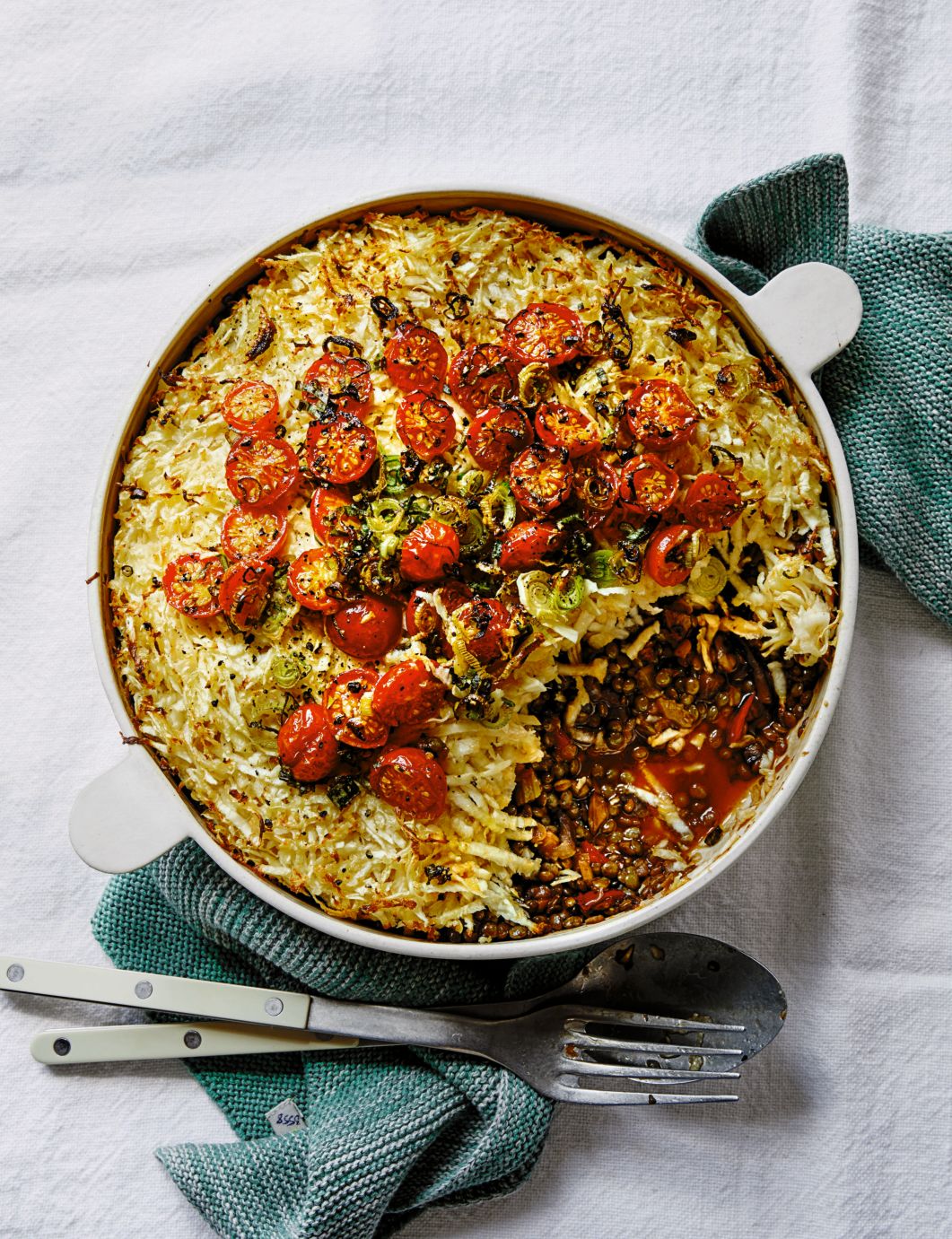 Veggie Shepherd’s Pie with Celeriac Mash