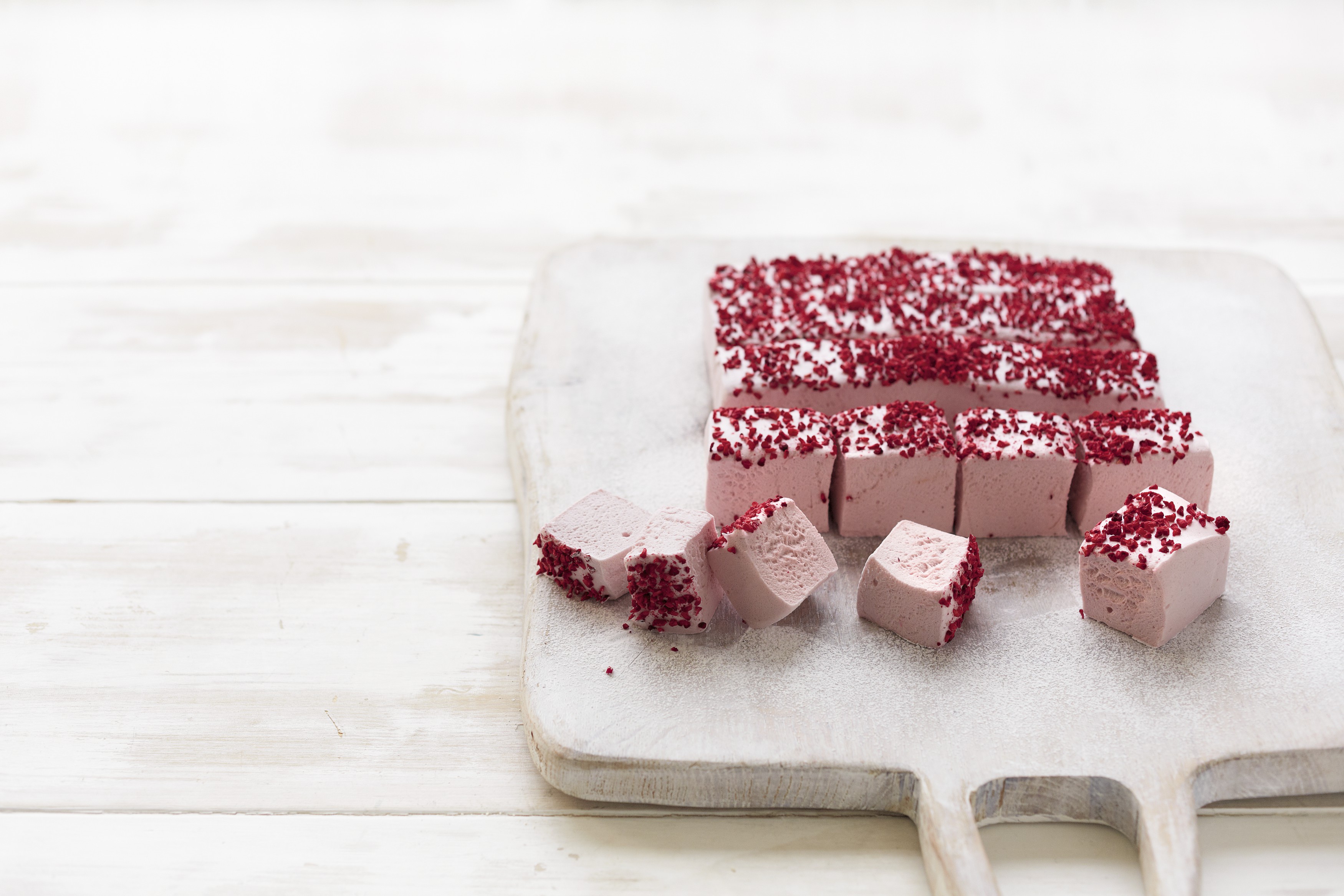 Raspberry & Rose Marshmallows