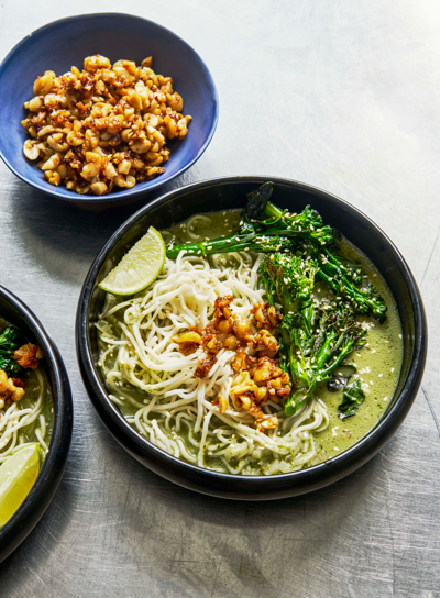 BOSH! Coconut, Basil and Broccoli Noodle Broth