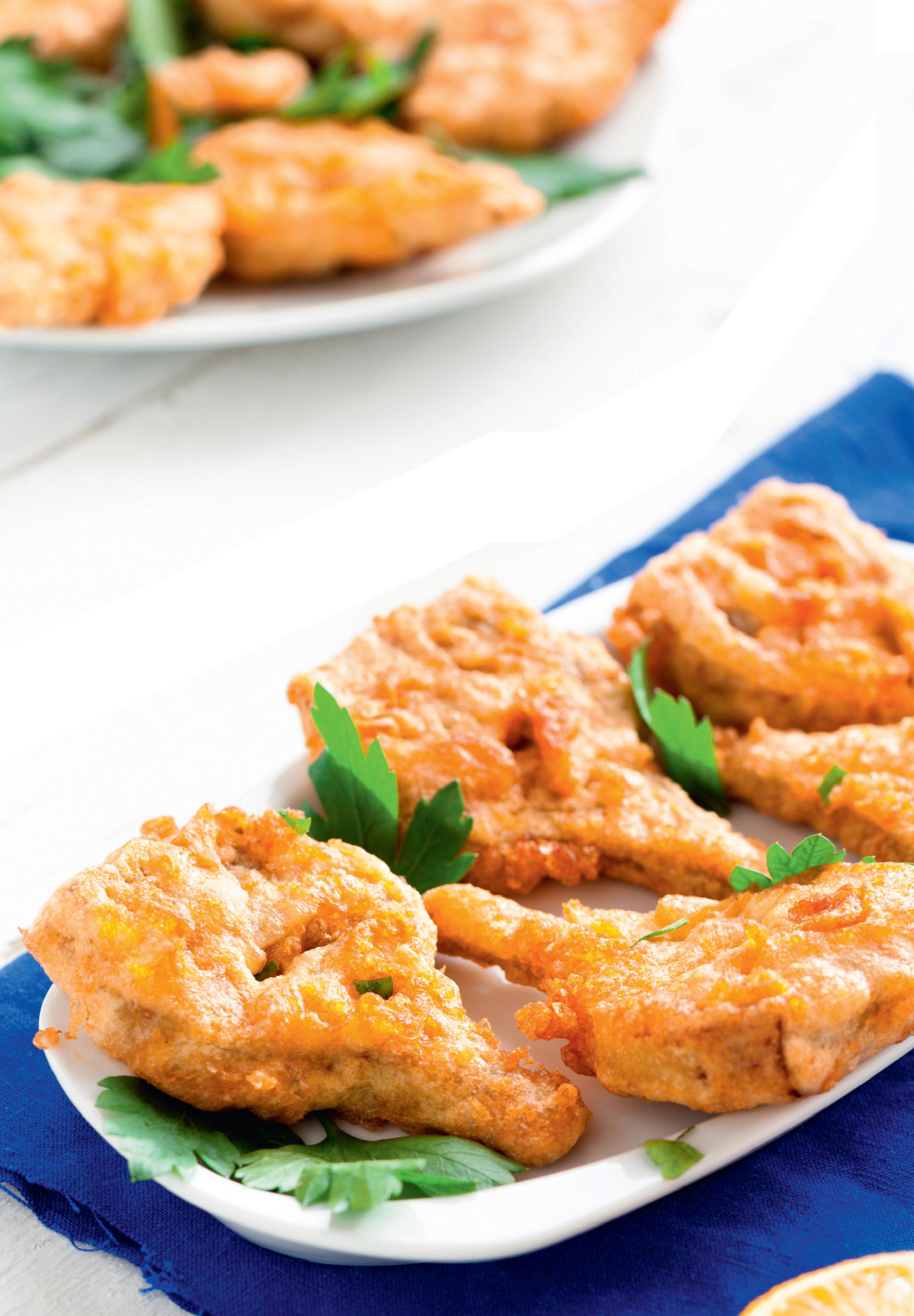 Beer Battered Baby Artichokes
