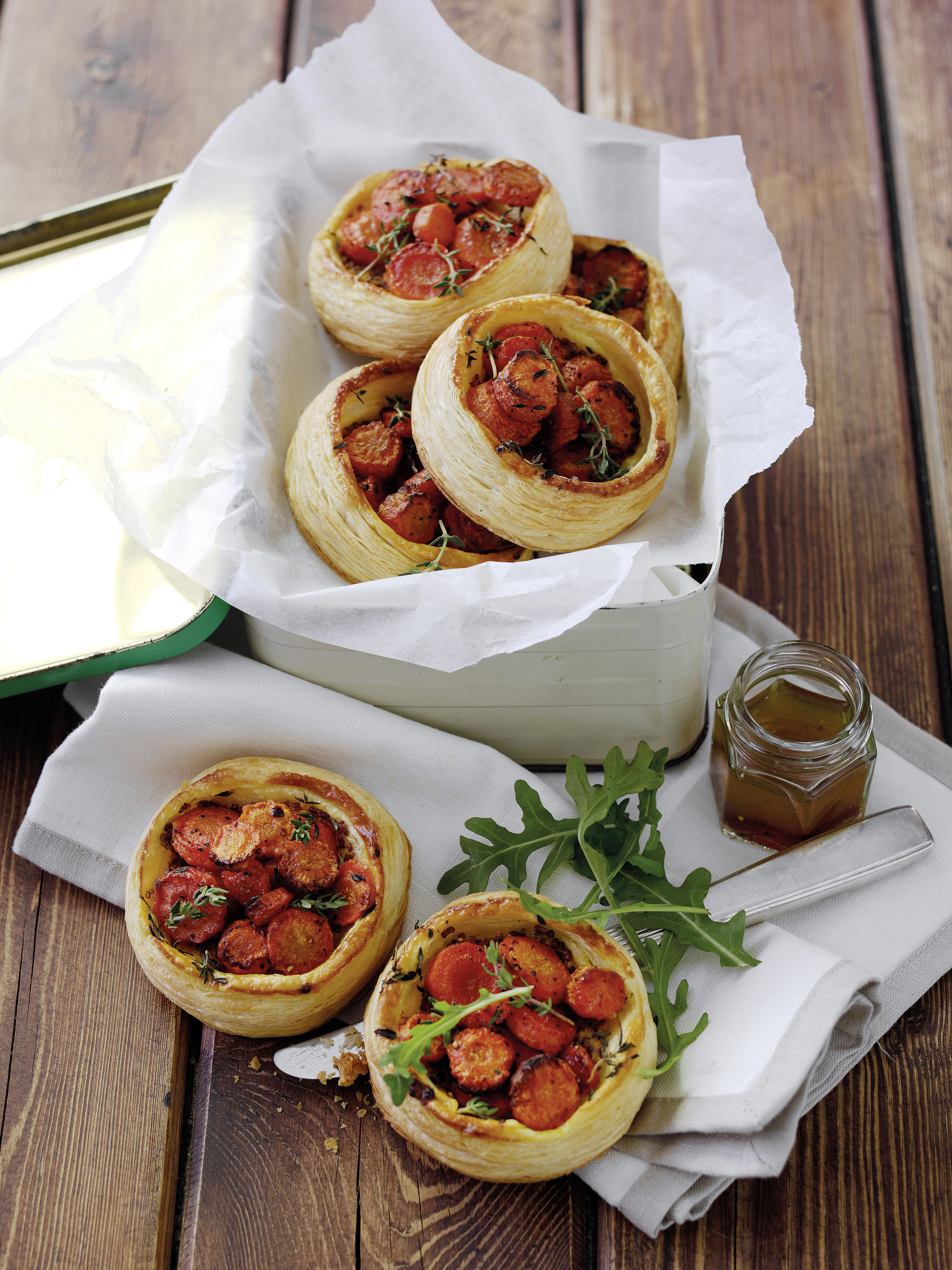 Carrot Tartlets