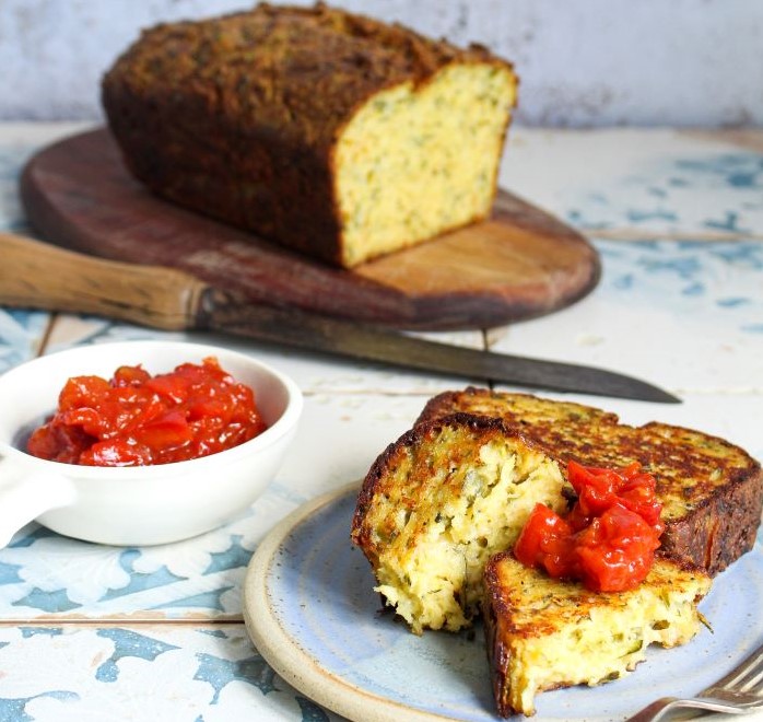 Courgette, Smoked Cheddar and Jalapeño Bread
