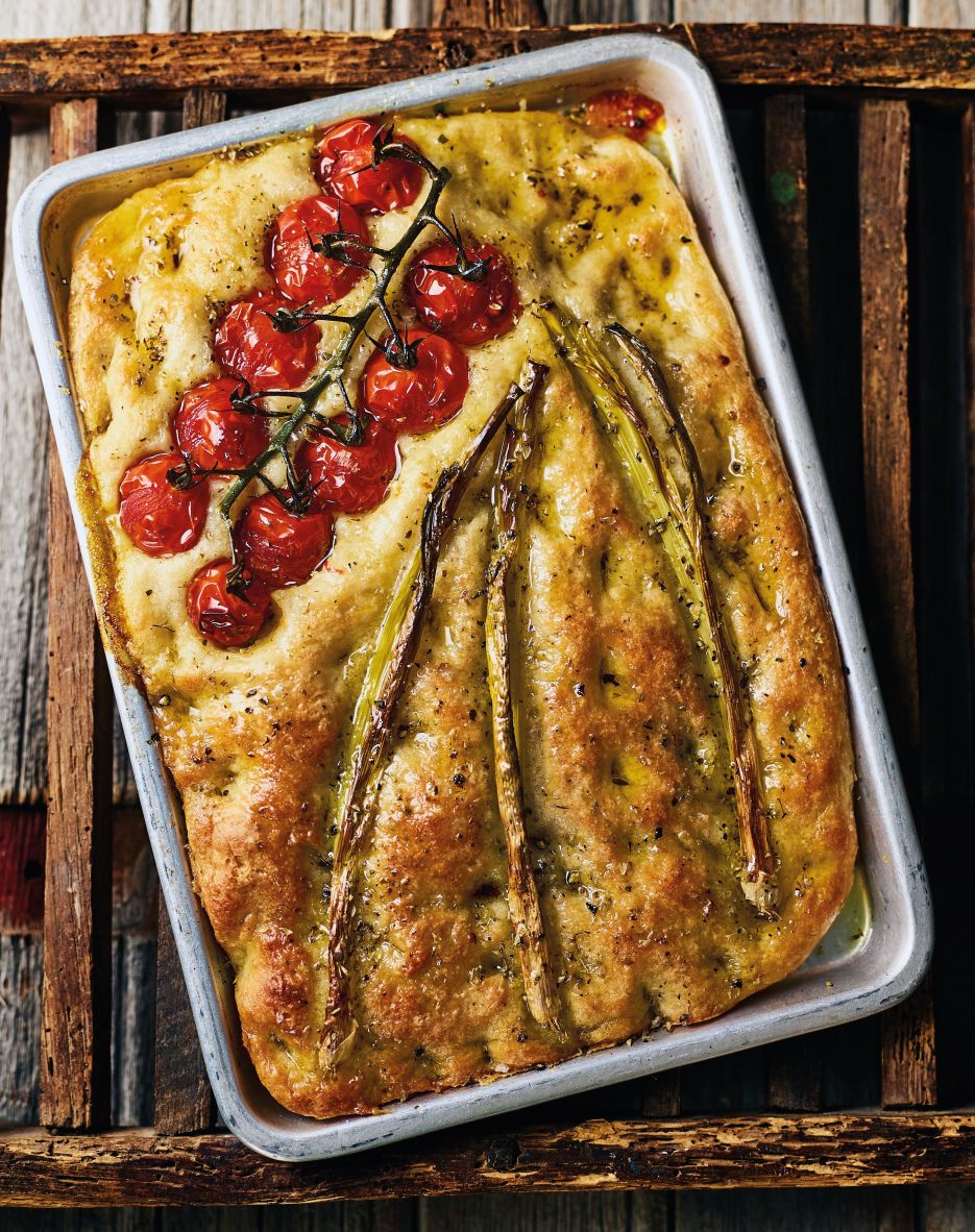 Miguel Barclay’s No-knead Radiator Focaccia