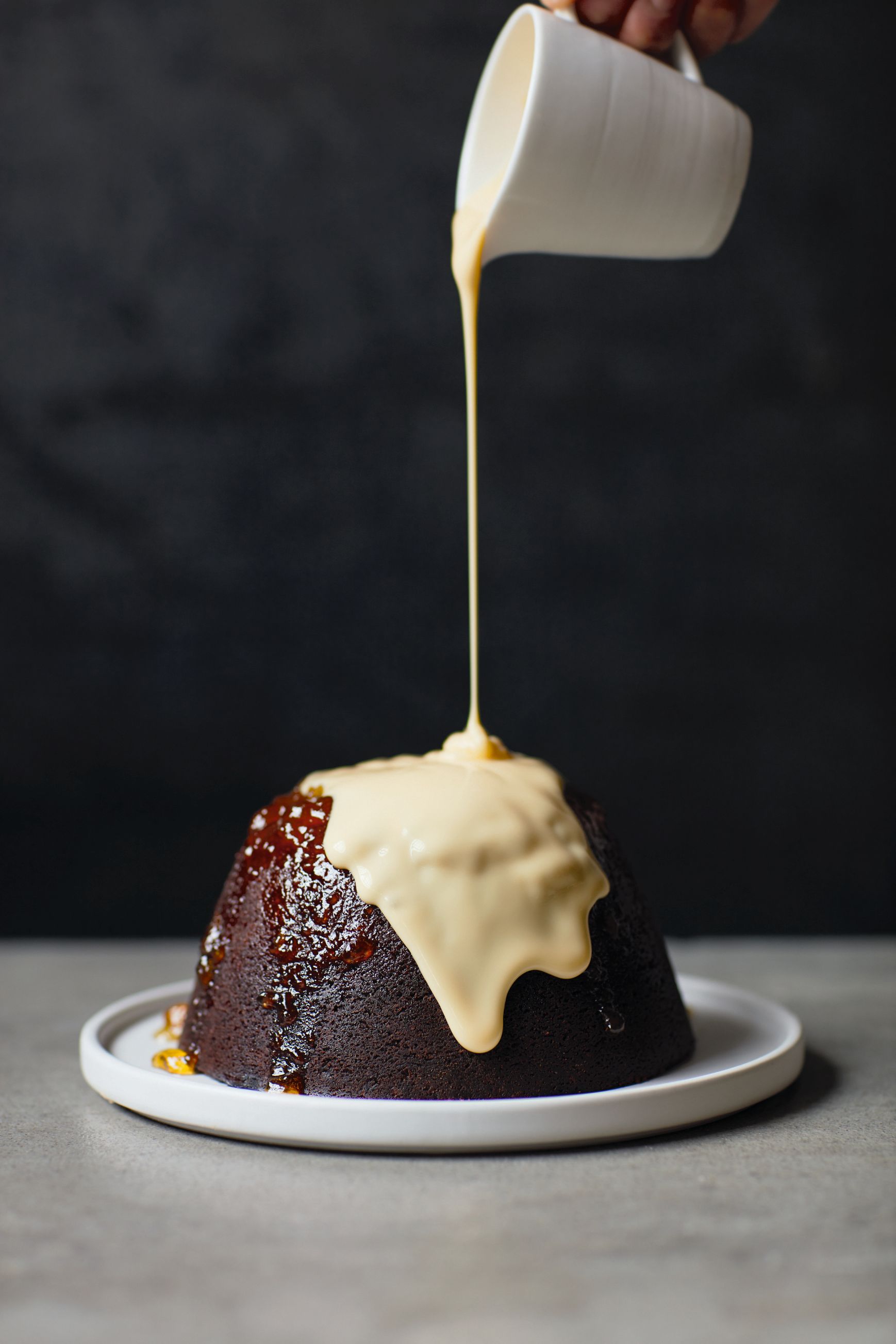 Chocolate, Marmalade & Ginger Steamed Pudding