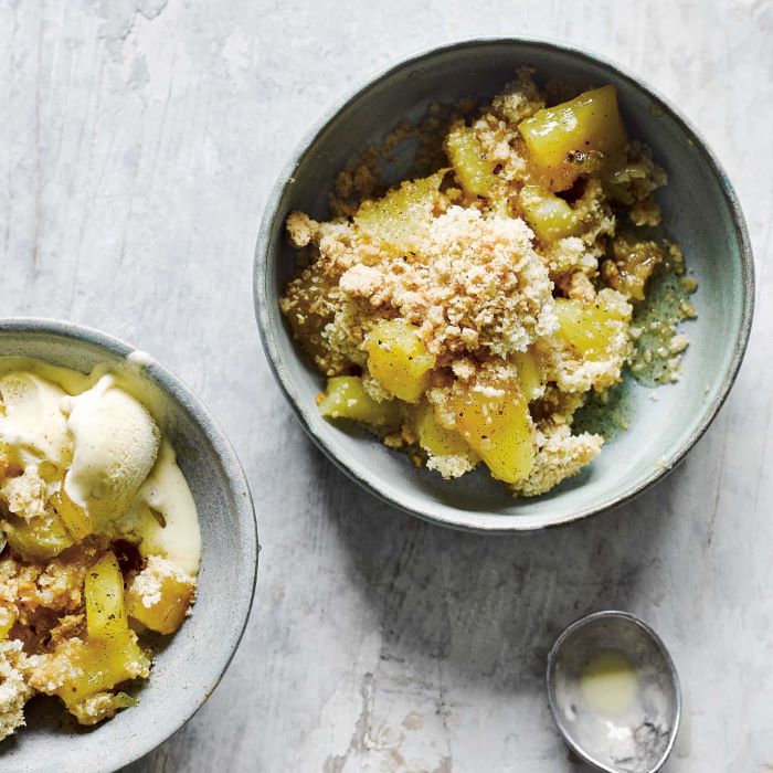 Dishoom’s Pineapple & Black Pepper Crumble