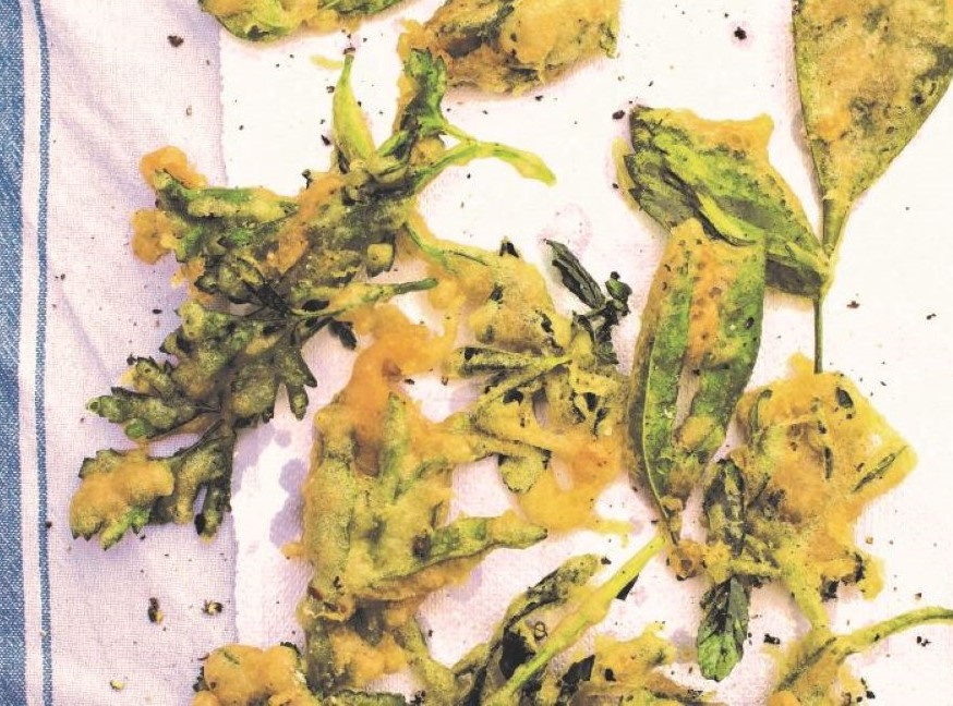 Mark Diacono’s Fragrant Herb Tempura
