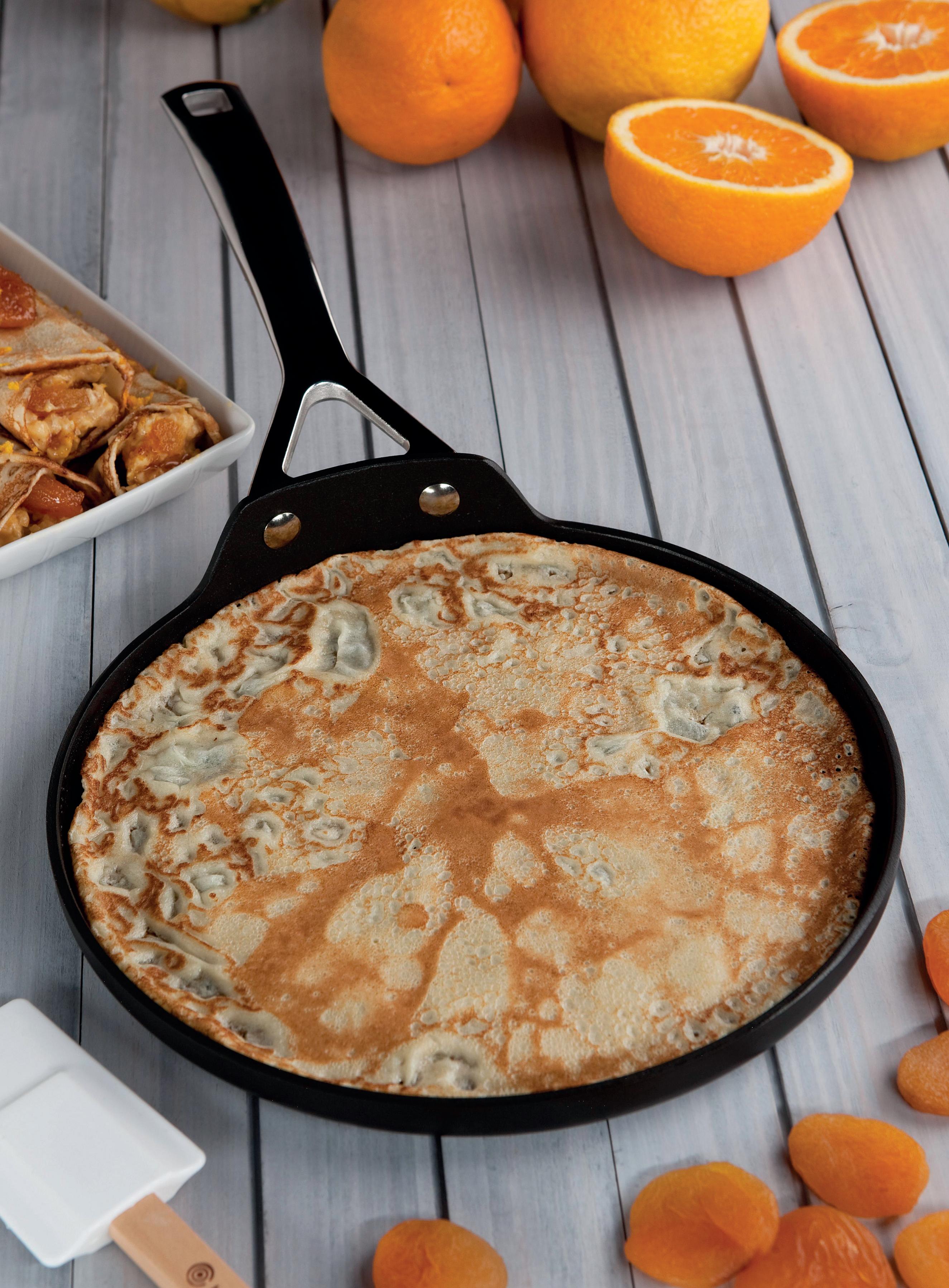Apricot & Orange Spiced Crepes