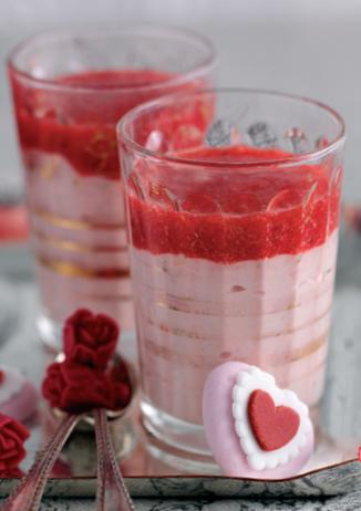 Baby Strawberry Mousses