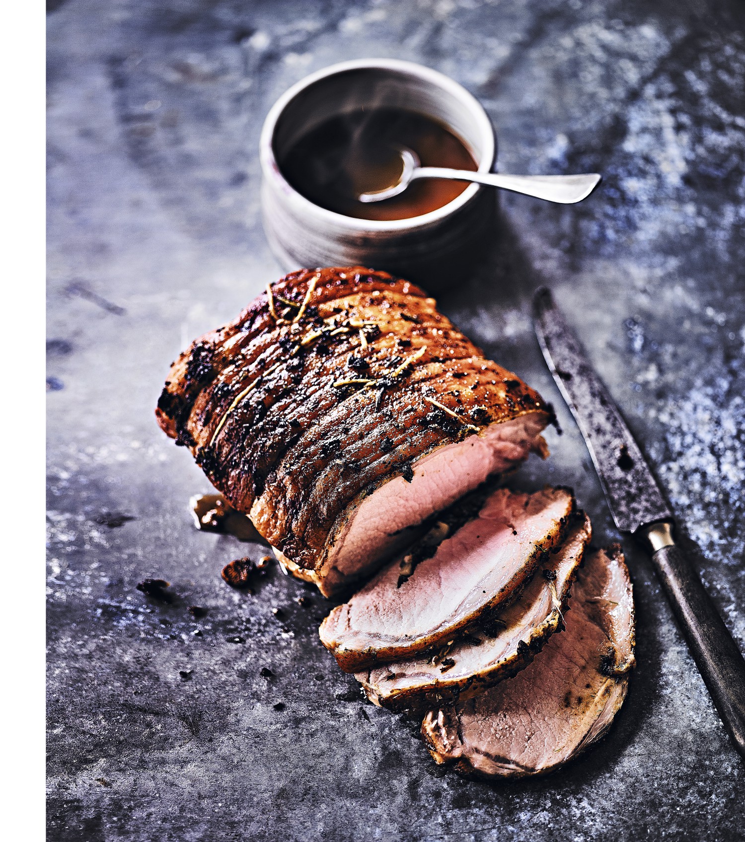 Diana Henry’s Roast Pork with Juniper, Rosemary & Cider