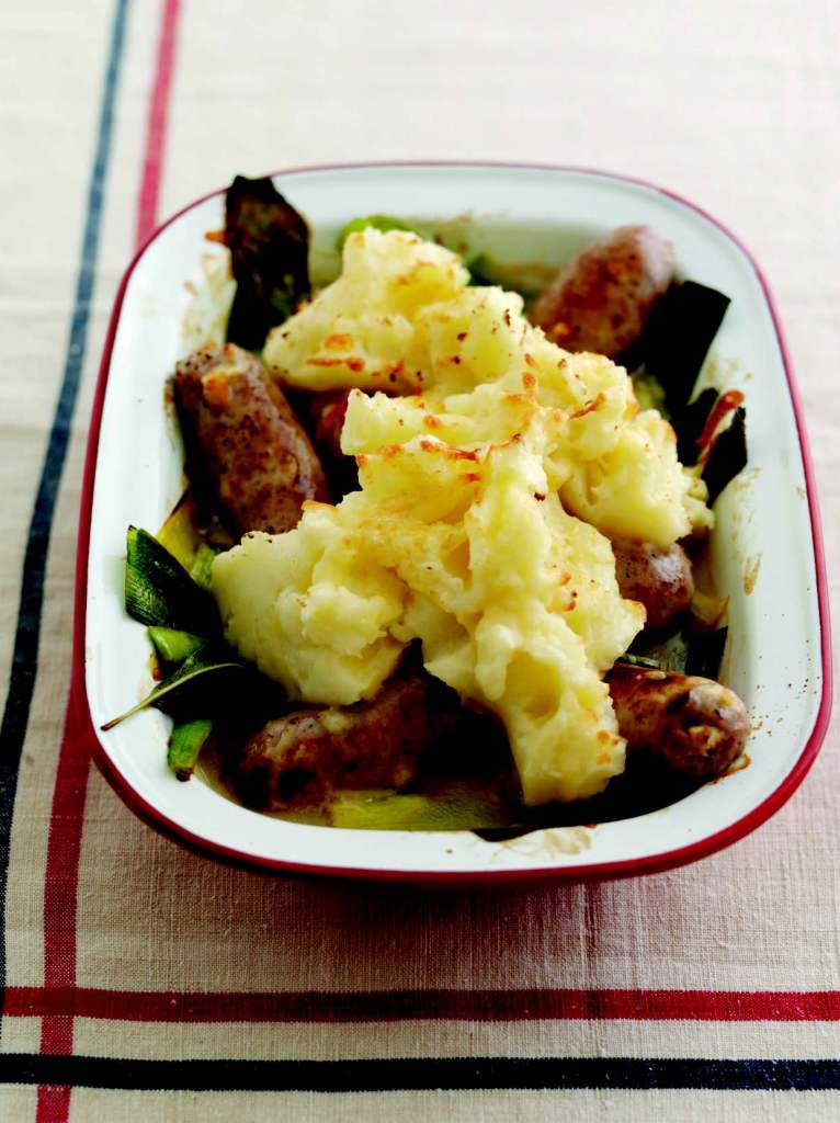 Sausage & Mash Bake