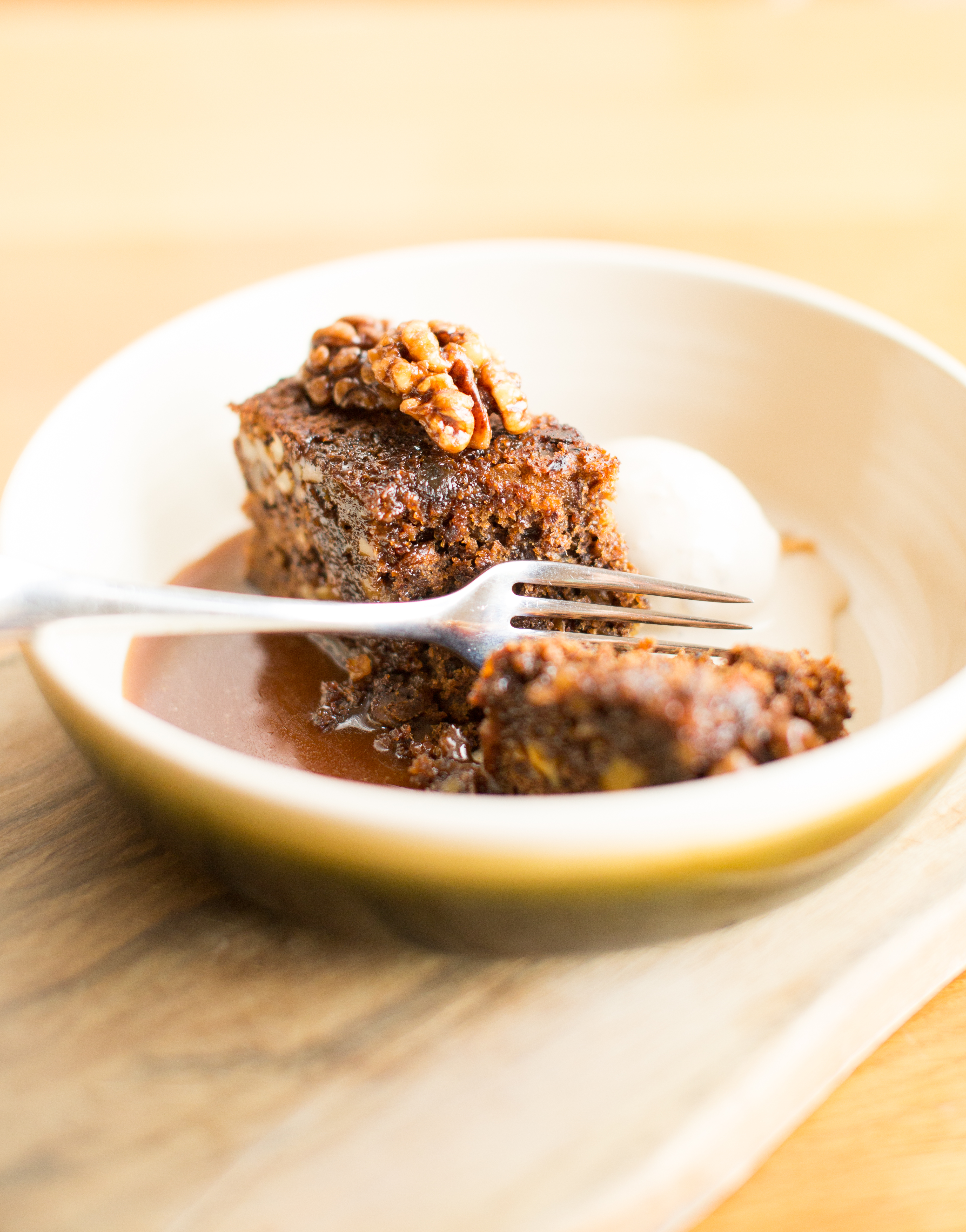 Josh Eggleton’s Sticky Walnut Pudding