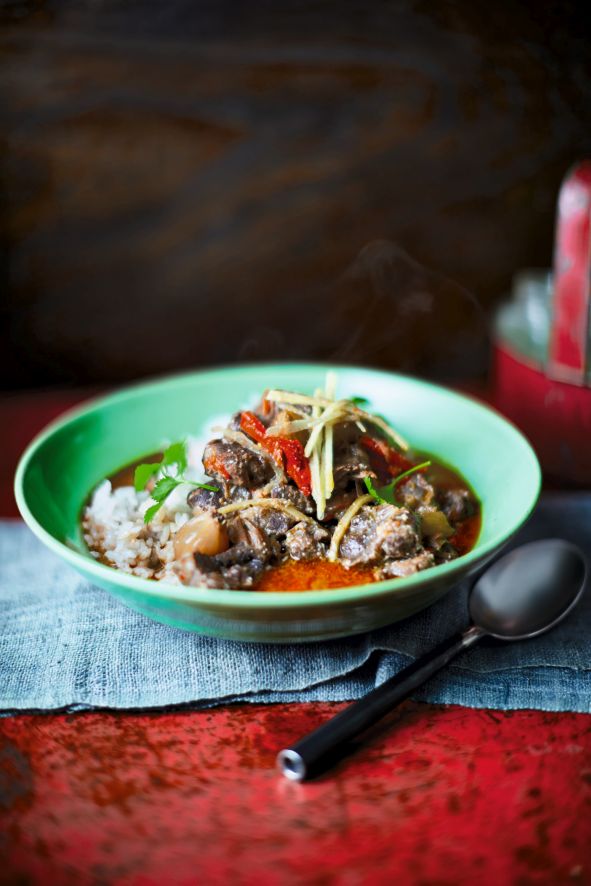 Aromatic Beef Braised in Coconut Cream & Ginger