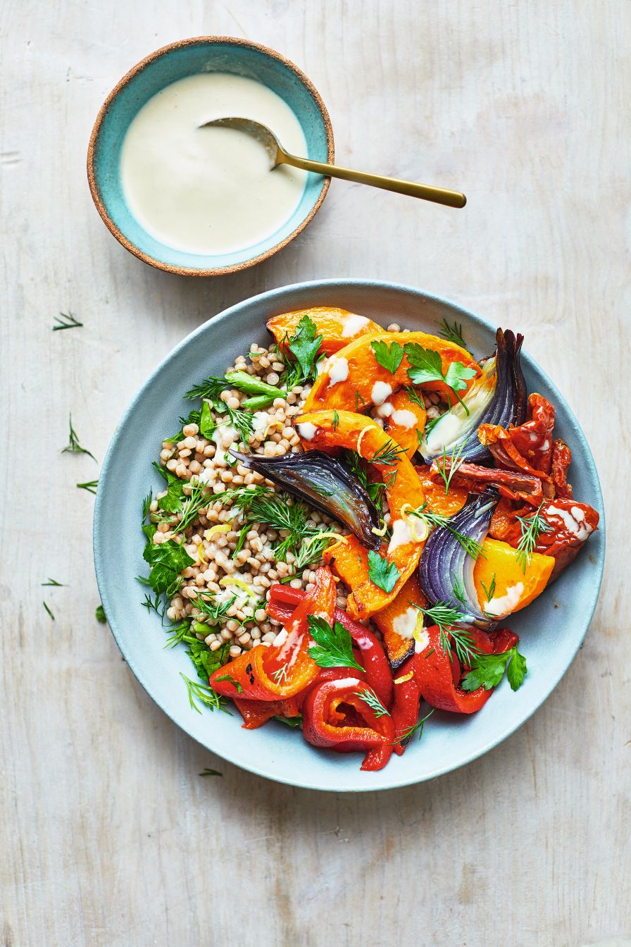 Veggie Tahini & Butternut Couscous Bowl