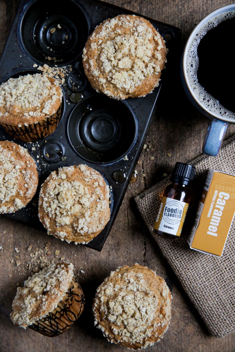 Caramel Apple Muffins