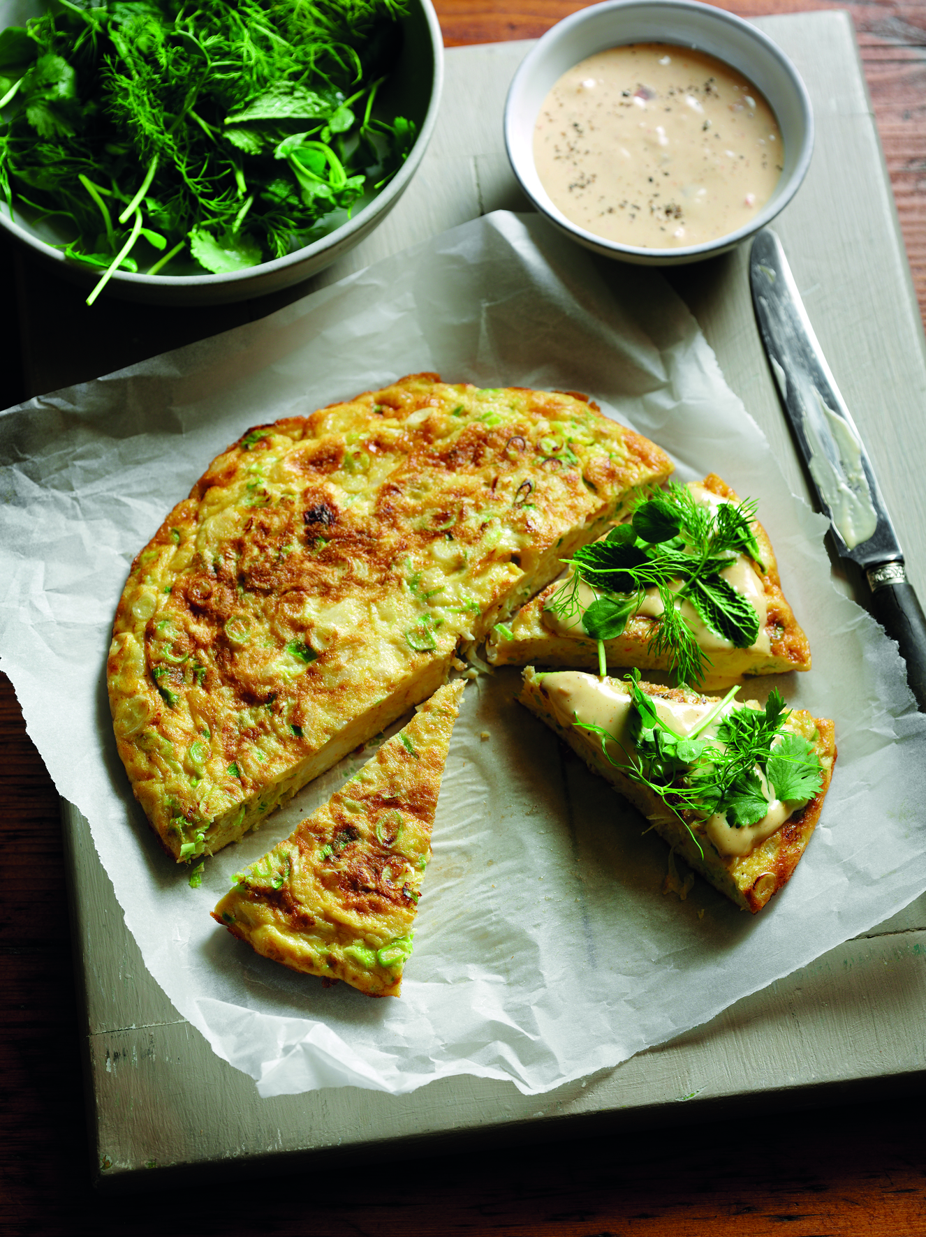 Crab Frittata