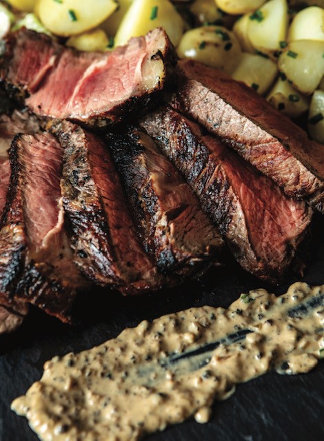 The Perfect Fire Bowl Barbecued Steak