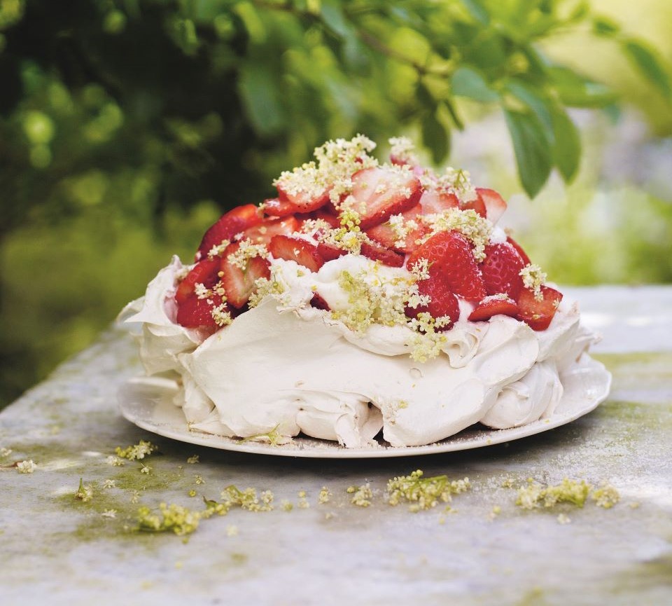 Gill Meller’s Strawberry, Lemon & Elderflower Meringue