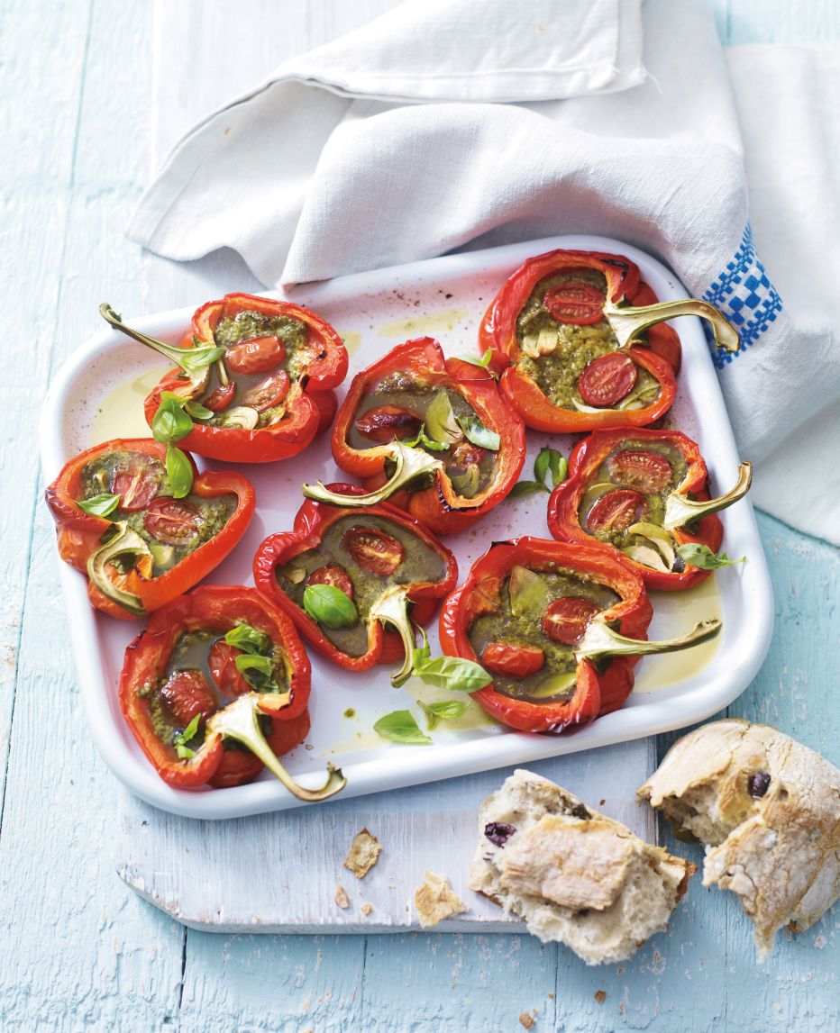 Pesto Peppers