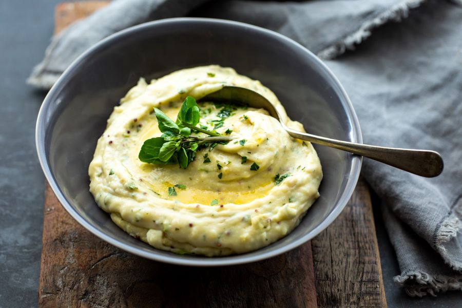 Potato, Parsnip & Watercress Mash