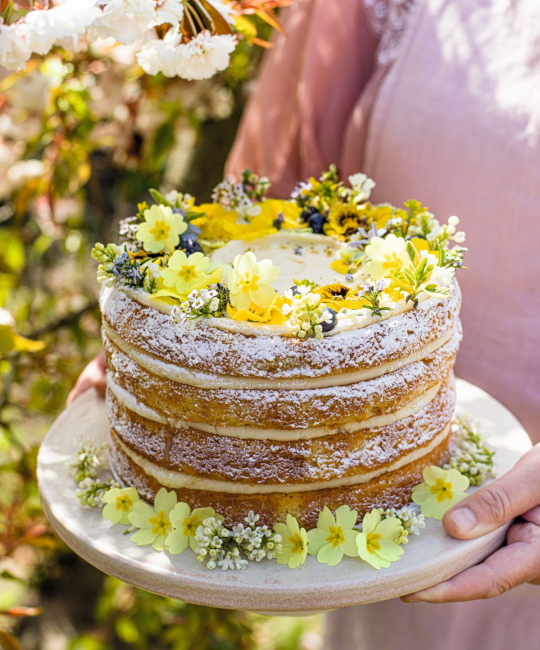 Image for Recipe - Primrose & Lemon Layer Cake