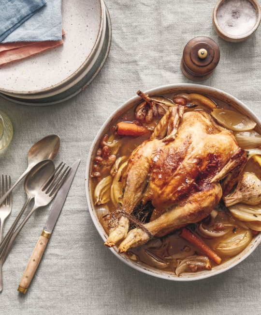 Image for Recipe - Roast Chicken & Cider Stew