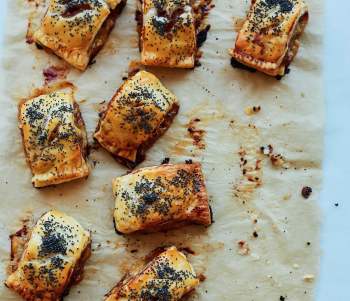 Image for recipe - Cheese & Marmite Sausage Rolls