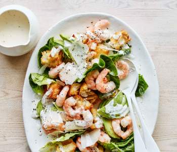 Image for recipe - Creamy Prawn & Avocado Salad
