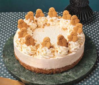 Image for recipe - No-bake Gingerbread Cheesecake