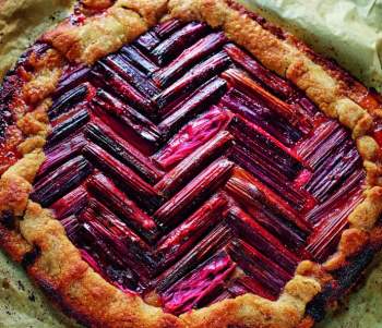 Image for recipe - Rick Stein’s Rhubarb Galette