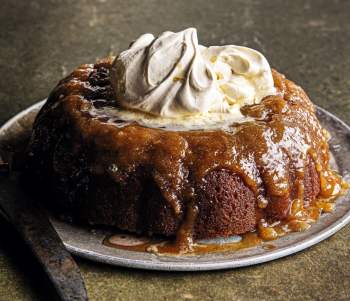 Image for recipe - James Martin’s Brown Butter Cake with Bourbon Butter Glaze