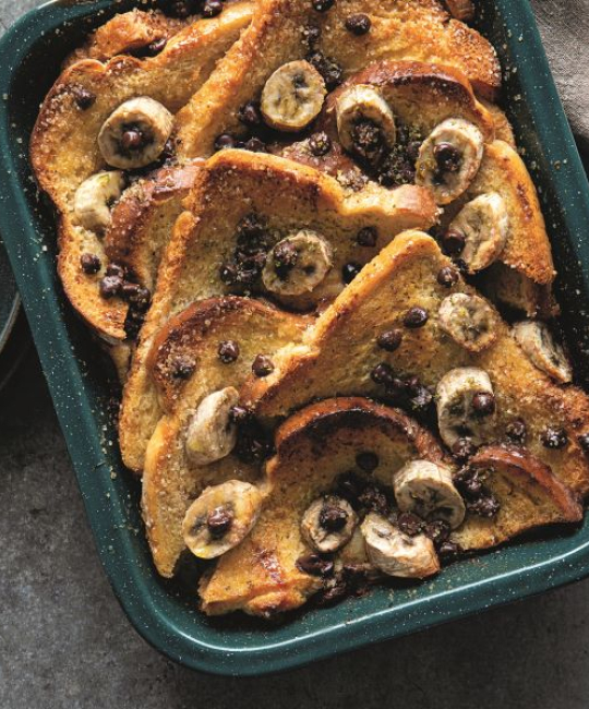 Image for Recipe - The Hairy Bikers’ Elvis Bread and Butter Pudding