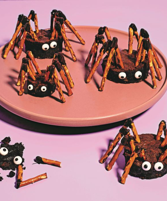 Image for Recipe - Kim Joy’s Brownie Spiders