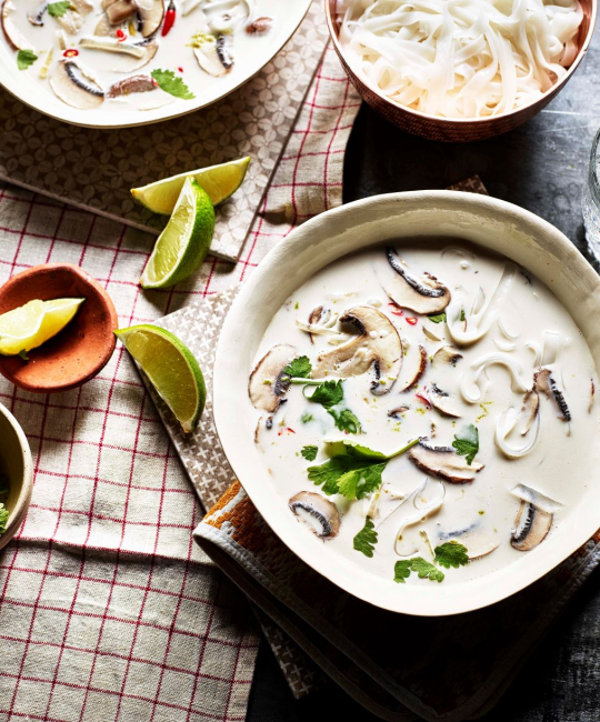 Image for Recipe - Spicy Button Mushroom Broth