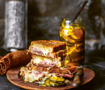The Ultimate Cheese Toastie with Bread & Butter Pickles