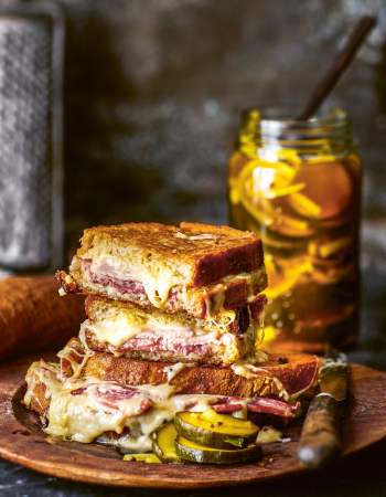 Image for blog - The Ultimate Cheese Toastie with Bread & Butter Pickles