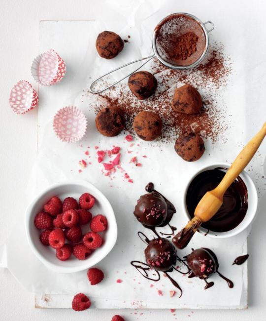Image for Recipe - Chocolate & Brandy Truffles